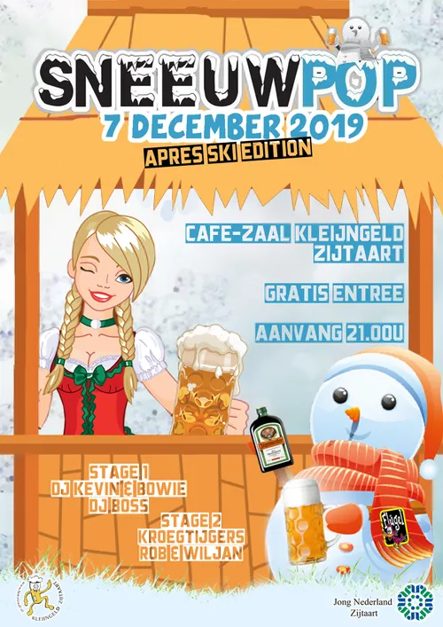 sneeuwpop klaar