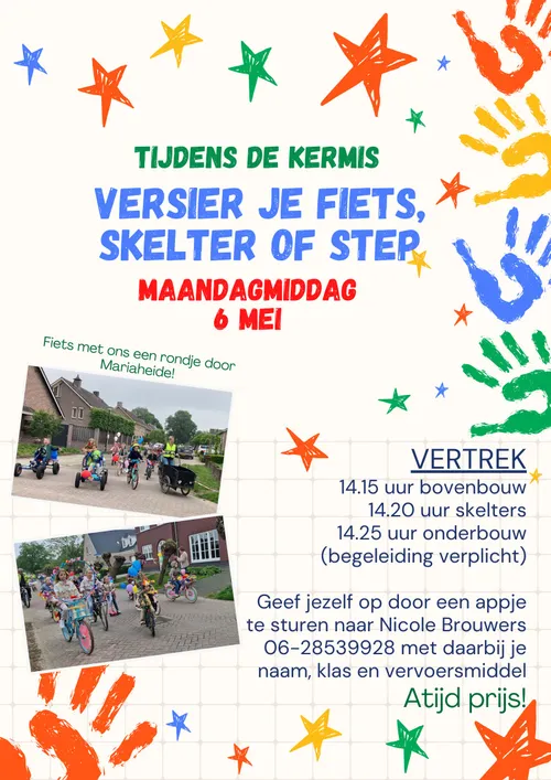 versier je fiets of step