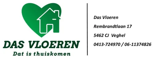 Das Vloeren logo met adres