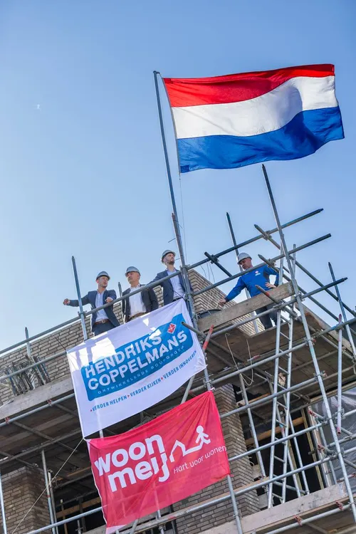 05-03-2026 Nieuwbouwproject Dahliastraat e.o. Nijnsel bereikt hoogste punt 03