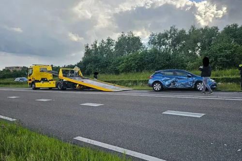 04-06-2026 Aanrijding A50 Veghel-Noord 04