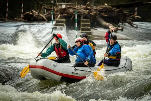 HKC in actie op raftwedstrijd 2026 Sauheid