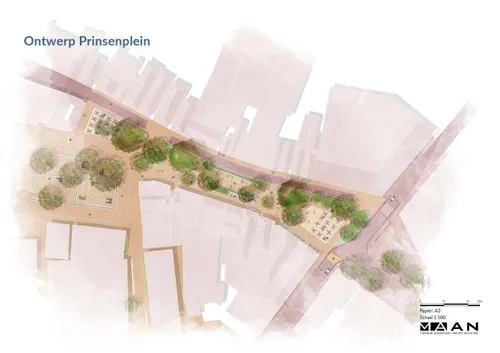 ontwerp prinsenplein