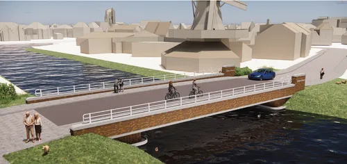 Meppel Impressie Eekmolenbrug