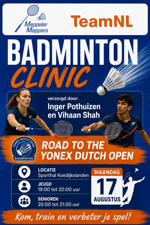 Meppel  Meppers2026-08-17-Clinic Inger en Vihaan
