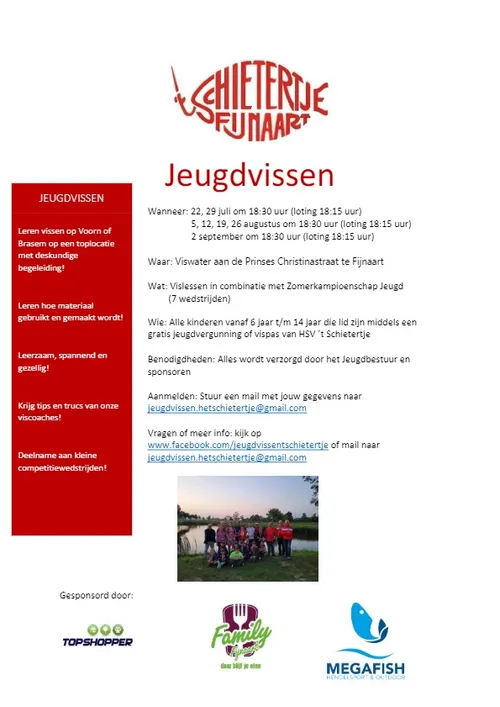 flyer jeugdvissen zomerkampioenschap1