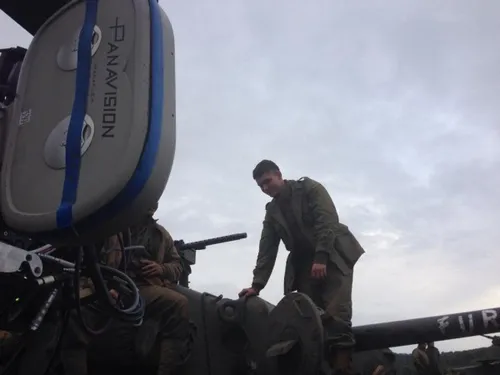fury set image 3 logan lerman 600x450