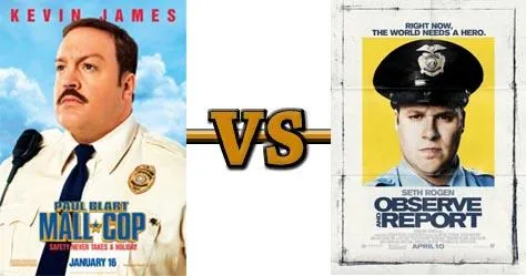 paul blart mall cop vs observe and report