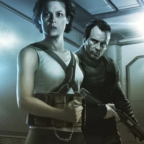 alien 5 concept art ridley and hicks