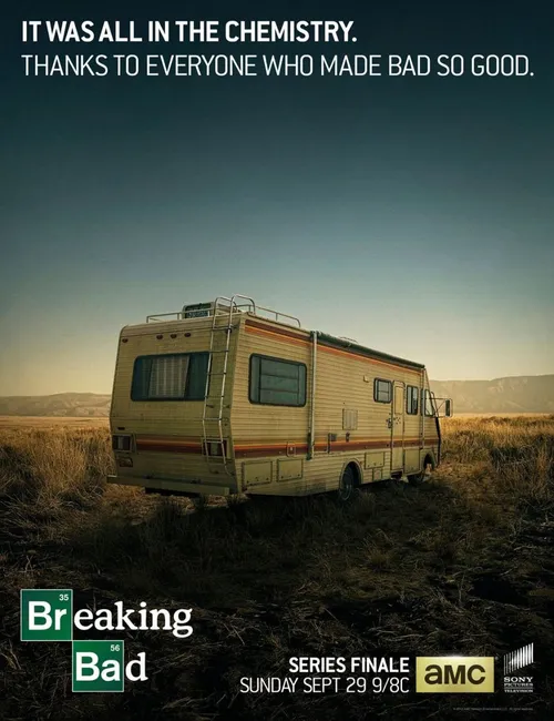 breaking bad farewell poster