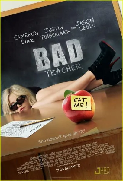 cameron diaz bad teacher poster 407x600