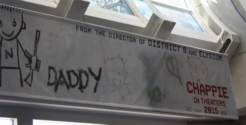 chappie poster comic con 1 600x305