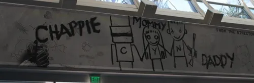 chappie poster comic con 6 600x197