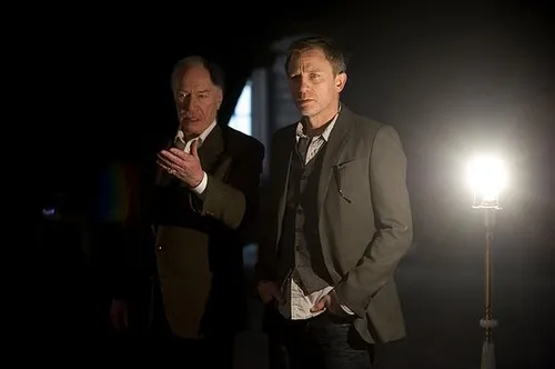 christopher plummer en daniel craig in the girl with the dragon tattoo