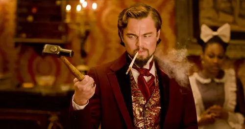 django unchained leonardo dicaprio calvin candie 2012 01