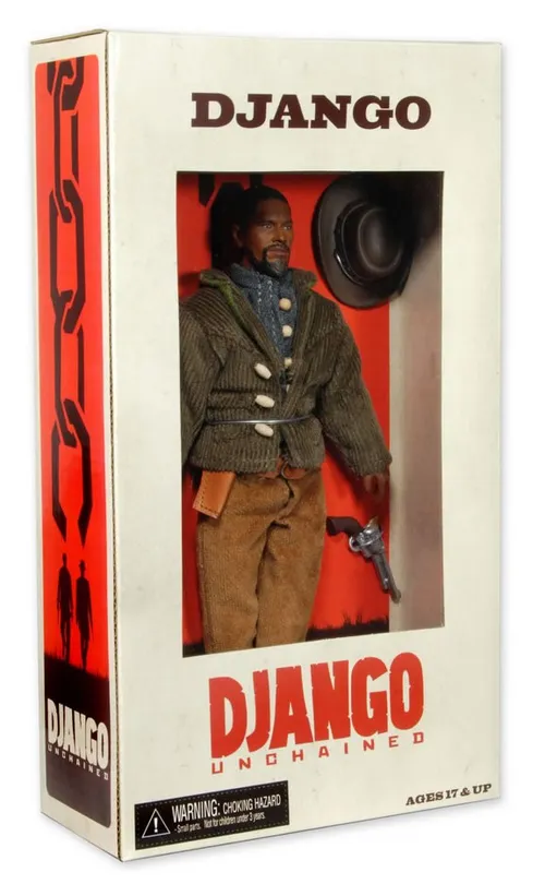 django unchained toys action figure dolls jamie foxx