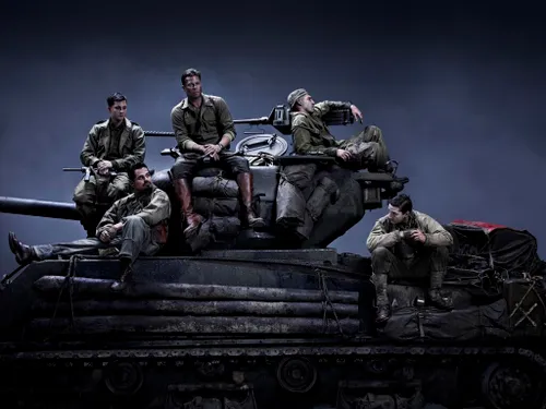 fury brad pitt shia labeouf logan lerman michael pena jon bernthal