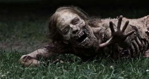 girl zombie the walking dead