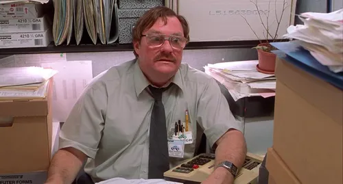 great mustaches of cinema milton office space movie
