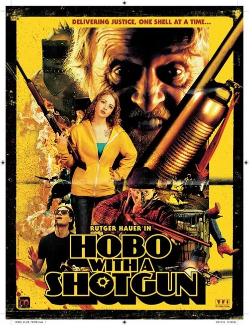 hobo with a shotgun poster