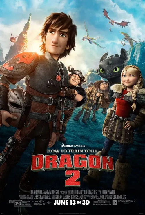 how to train your dragon 2 poster1