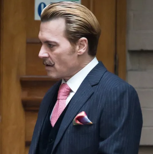 johnny depp on set movie mortdecai 01
