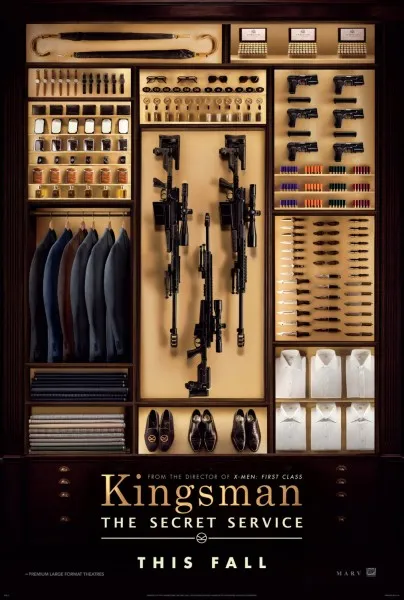 kingsman secret service teaser poster 404x600
