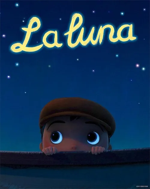 la luna poster