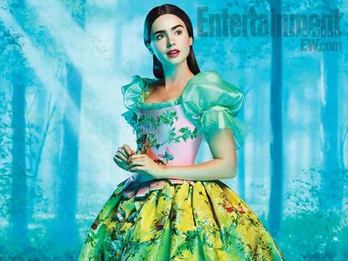 lily collins in snow white
