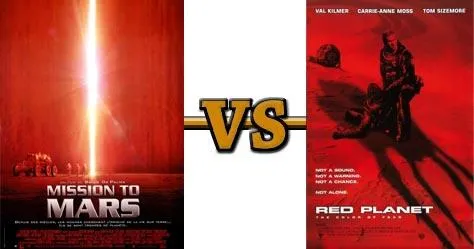 mission to mars vs red planet