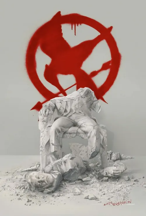 mockingjay 2 poster snow art 720x1066