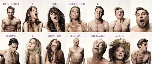 nymphomaniac character posters