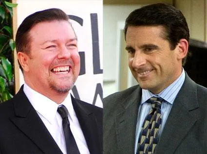 ricky gervais en steve carrell