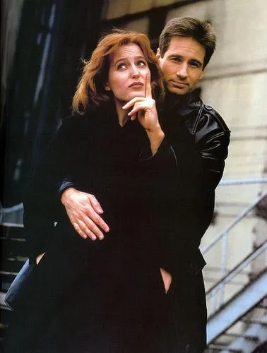 scully and mulder the x files