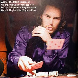 taylor kitsch as gambit in wolverine