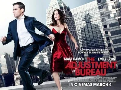 the adjustment bureau poster