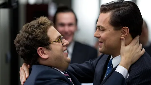 the wolf of wall street jonah hill leonardo dicaprio