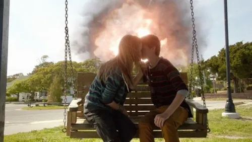 under the dome blue on blue