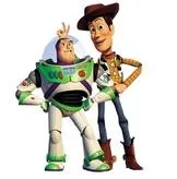 woody en buzz lightyear in toy story