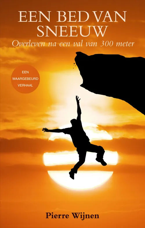 bed van sneeuw