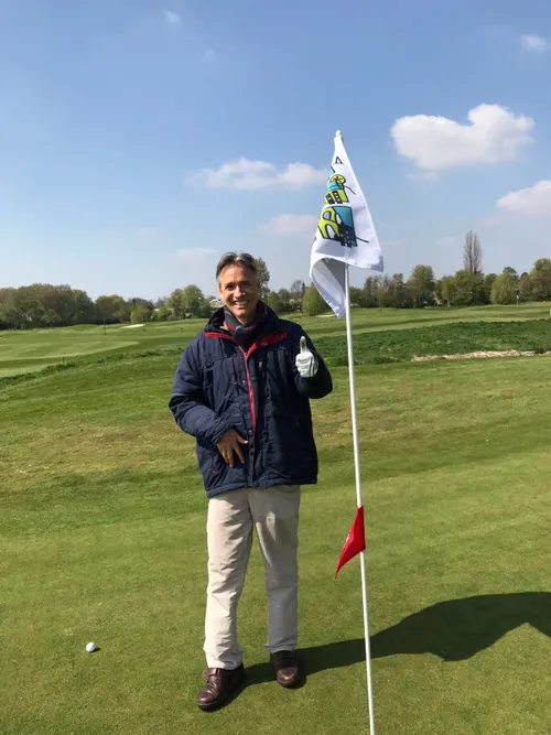 ik na mijn hole in one