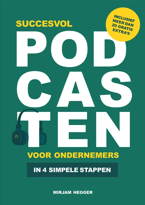podcasten voor ondernemers mirjam hegger voorkant