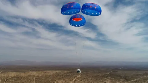 ruimtereis blue origin