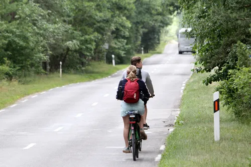 Dviračių tako darbai Neringoje