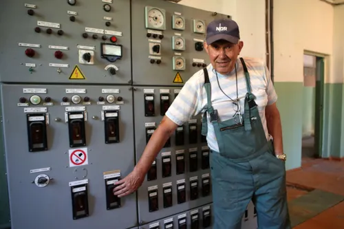 Ilgametis švyturininkas Aanatolijus Aleksandrovas./M. Patašiaus nuotr.