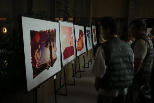 A. Mamontovo fotografijų paroda „Sluoksniai“ / M. Zaviša nuotr.