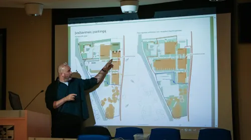 Skruzdynės g. 2 rekonstrukcijos pristatymas (S. Igoninaitės nuotr.)