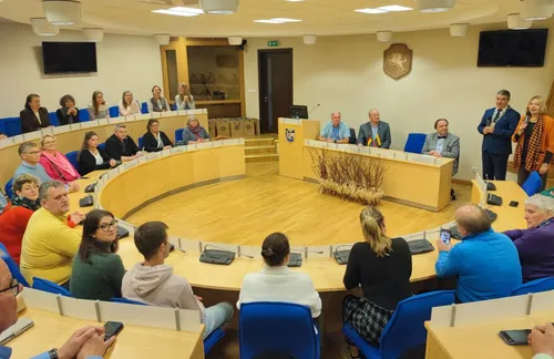 Fėmarno delegacija / Neringos savivaldybės nuotr.