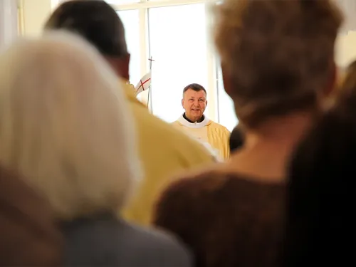 Mišios Nidos Švč. Mergelės Marijos bažnyčioje (S. Igoninaitės nuotr)