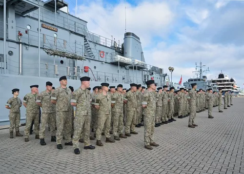 Karo laivų flotilės vadas išlydėtas į naujas pareigas / Lietuvos kariuomenės nuotr.